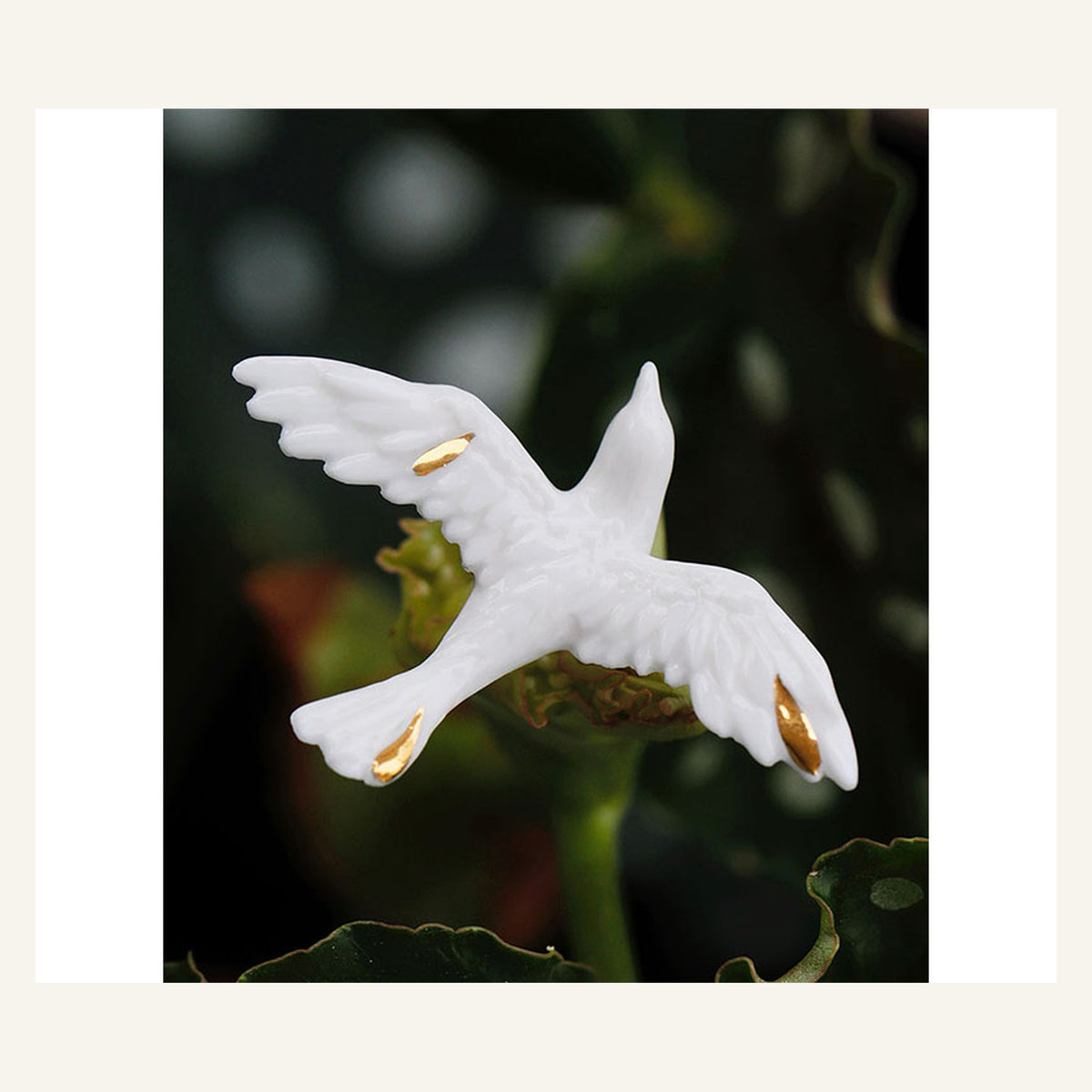 ORVENIOR Flying Bird Statement Ring for Women PT03