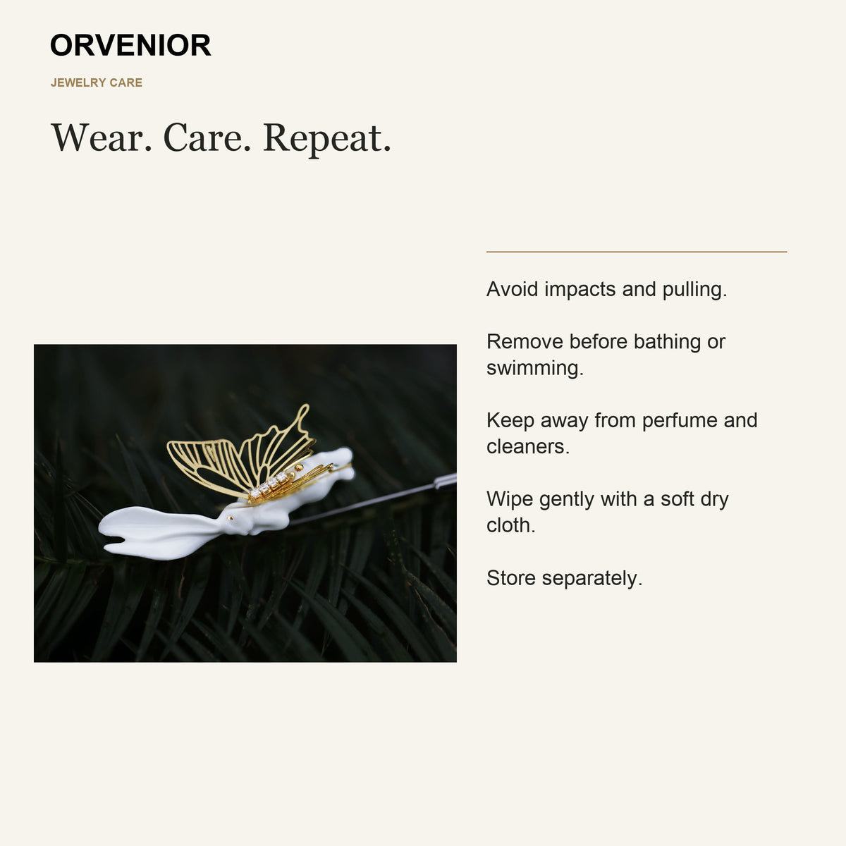 ORVENIOR Winged White Rabbit Stick Brooch for Women PT07 care