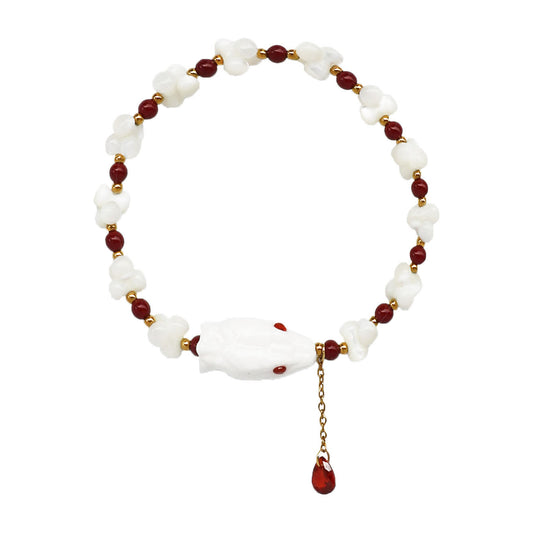ORVENIOR Spine Snake Beaded Bracelet for Women MAIN